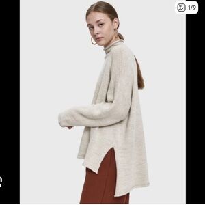 Lauren Manoogian alpaca rollneck sweater, S-M